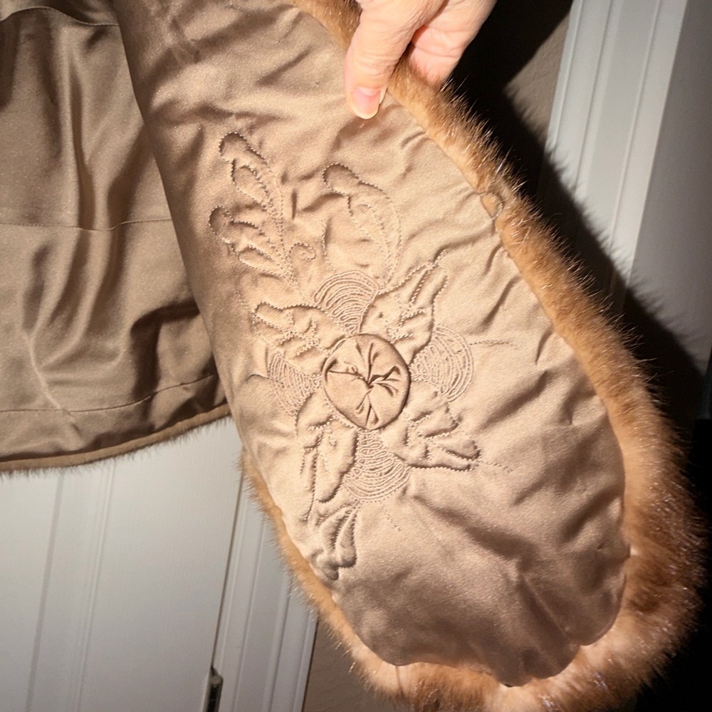 Vintage Ralph Rupley Brown Mink Wrap Stole- 
🩷Nice Condition For Its Age🩷 - Picture 8 of 16